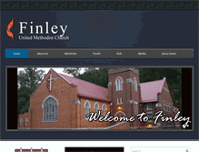 Tablet Screenshot of finleyumc.org